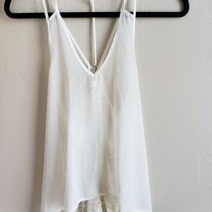 Sheer Cream Cami